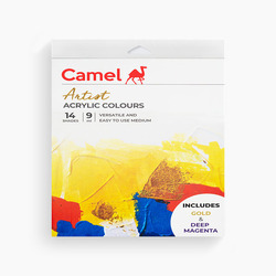 CAMEL ARTIST ACRYLIC COLOUR 14Shades 9ml